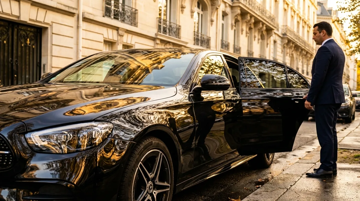 Mercedes Classe E — berline avec chauffeur LGD Paris Mercedes Classe E 2 places — location berline avec chauffeur LGD Paris, transport de personnes Ile-de-France